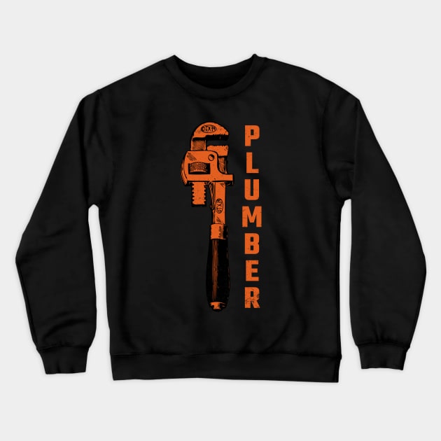 plumber Crewneck Sweatshirt by Circle Project